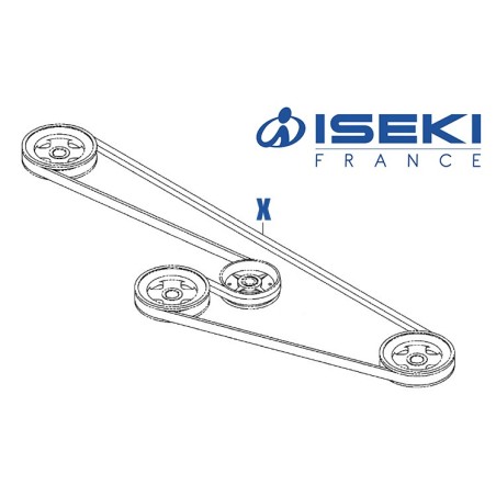 Courroie ISEKI (8654-203-091-00)