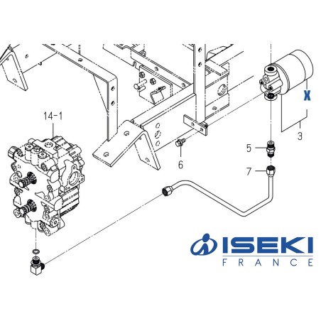 Filtre Hydro ISEKI (1771-510-251-00/A)