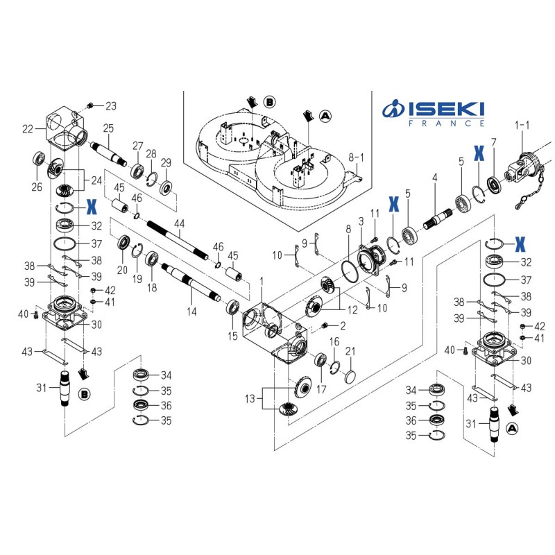 Circlip ISEKI (V705-140-062-00)