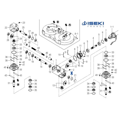 Circlip ISEKI (V705-140-047-00)