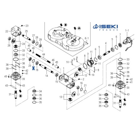 Circlip ISEKI (V705-140-052-00)