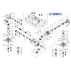 Bague d'Étanchéité ISEKI (V744-125-521-00)