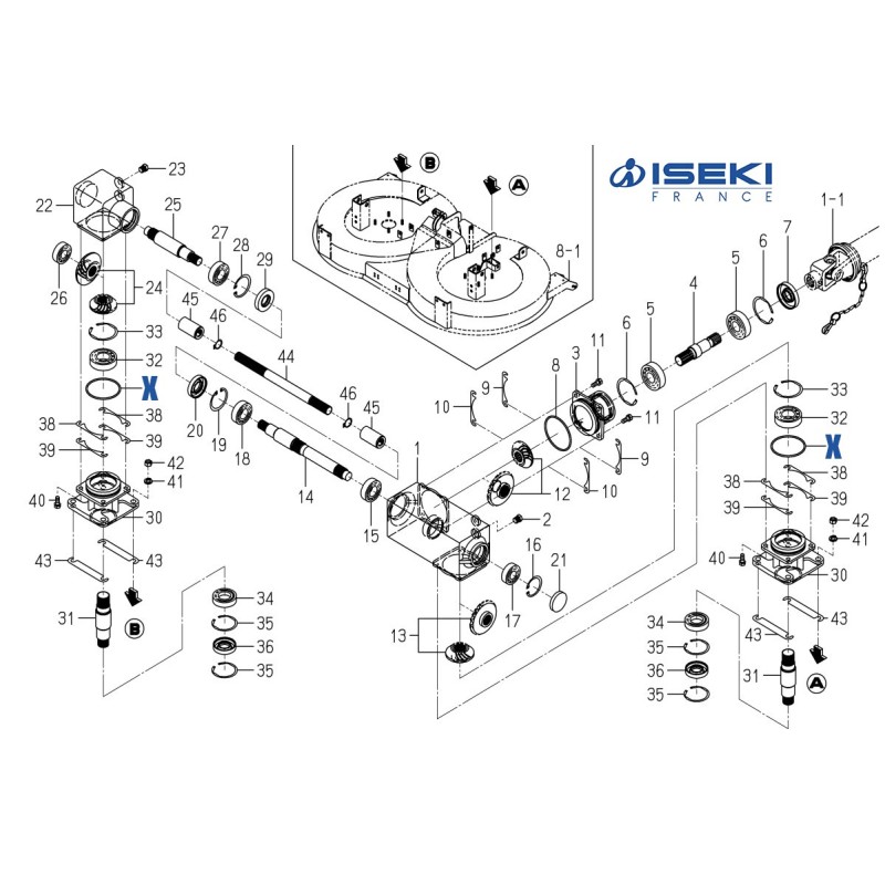 Joint Torique ISEKI (V721-103-107-50)