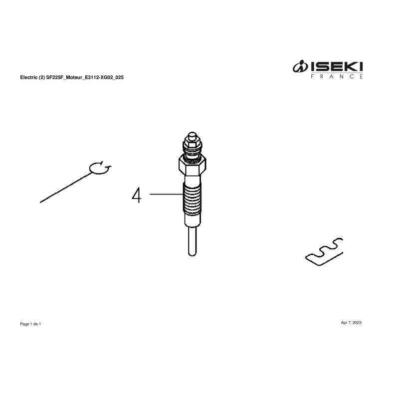 Bougie de préchauffage