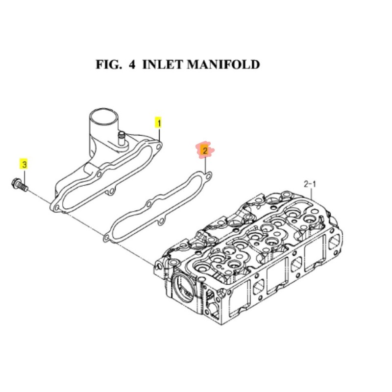 Joint collecteur d'admission