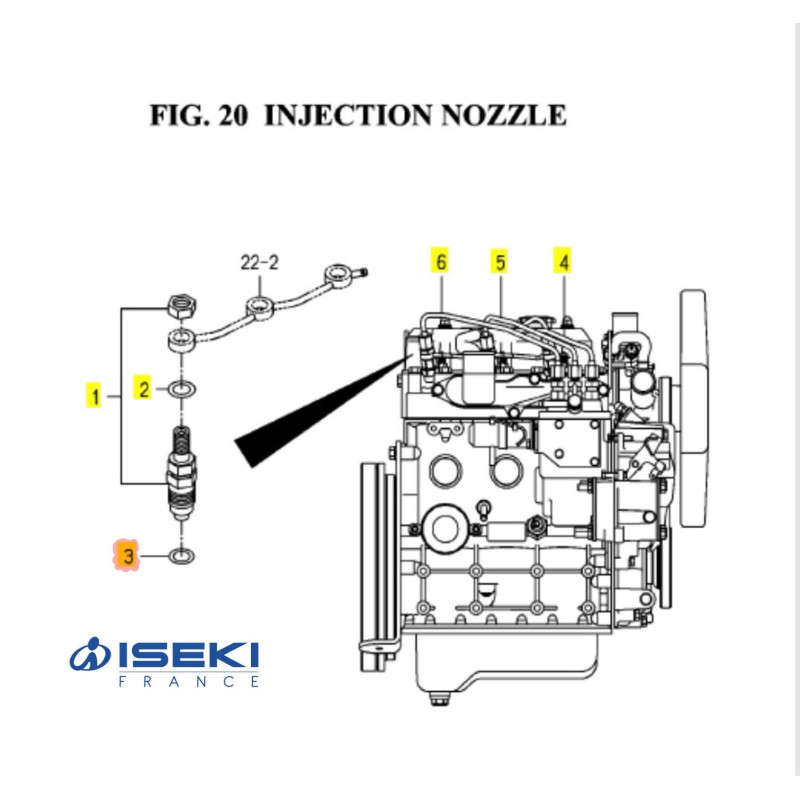Joint d'injecteur