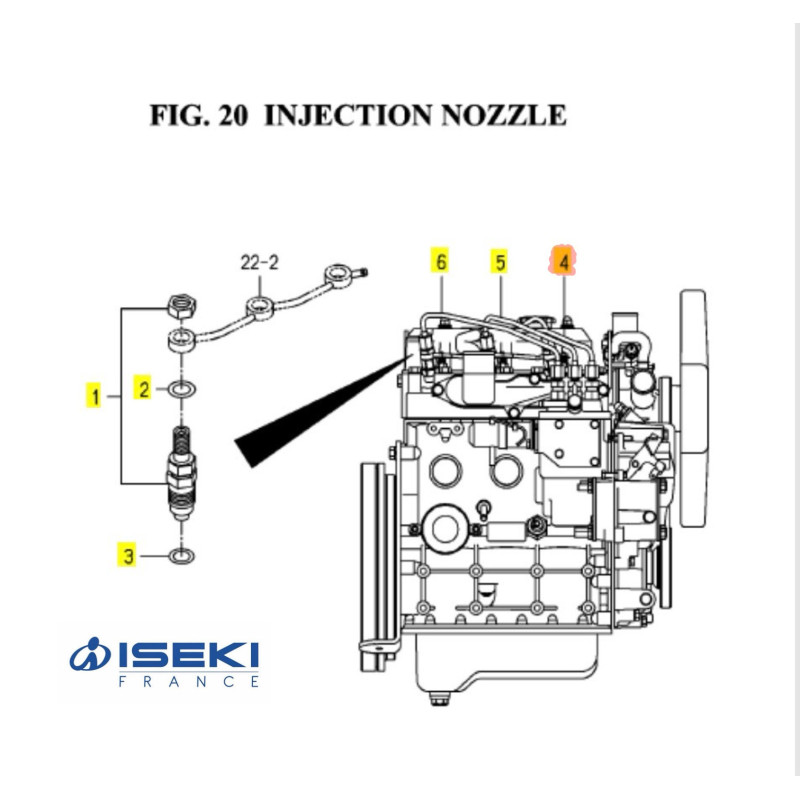 Tuyau d'injection