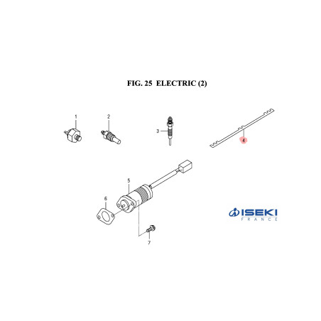 Barrette de liaison bougies