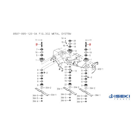 Arbre de palier NM (PR SSM48F)