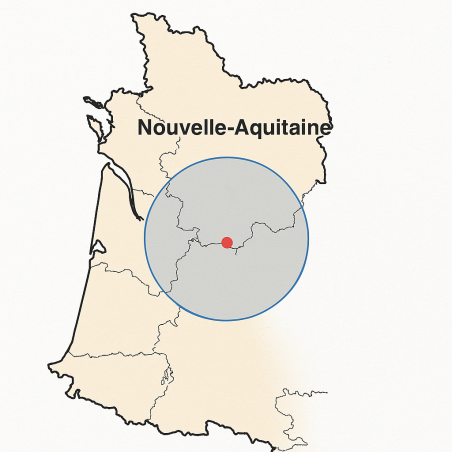Livraison rayon 70 KM d'Agen